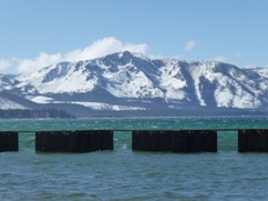 windy day on the lake