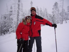 Hey, all this white stuff wasn't here yesterday.