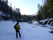 x-country in Glacier Park